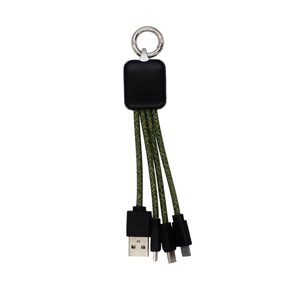 Ridge Logo Light Up Cable with Type C USB... from ASI 30208 A P Specialties / AP Specialties