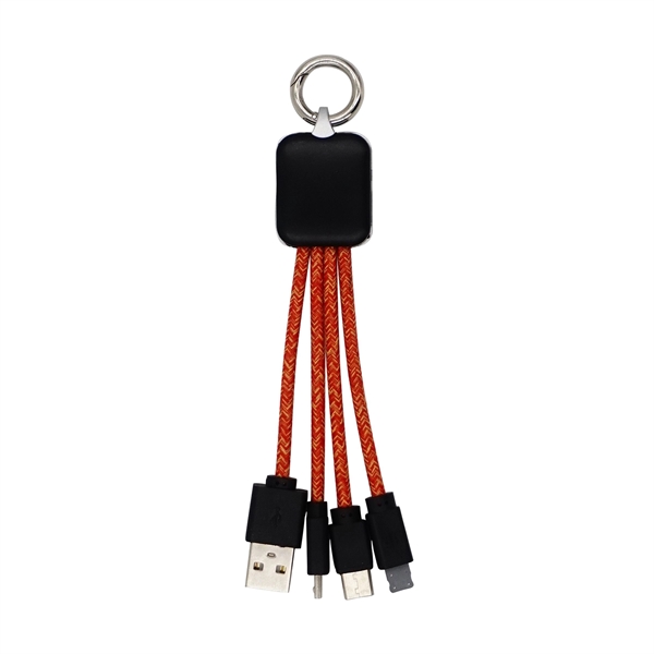 Ridge Logo Light Up Cable with Type C USB... from ASI 30208 A P Specialties / AP Specialties