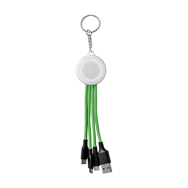 COLOR CHANGING KEYCHAIN CABLE... from ASI 30208 A P Specialties / AP Specialties
