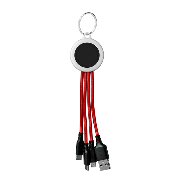 LIGHT UP LOGO KEYCHAIN CABLE... from ASI 30208 A P Specialties