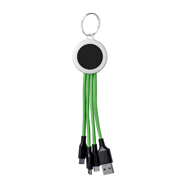 LIGHT UP LOGO KEYCHAIN CABLE... from ASI 30208 A P Specialties