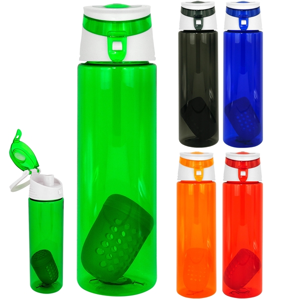 Trendy 24 oz. Colorful Bottle with Floating Infuser... from ASI 30208 A P Specialties / AP Specialties
