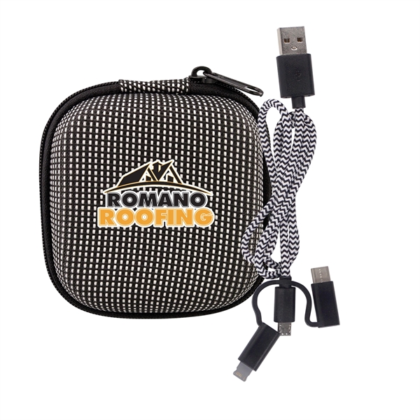 SQUARE TEXTURED 2' CABLE SET... from ASI 30208 A P Specialties / AP Specialties