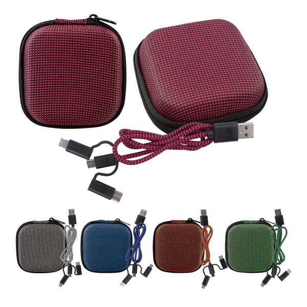 SQUARE TEXTURED 2' CABLE SET... from ASI 30208 A P Specialties / AP Specialties