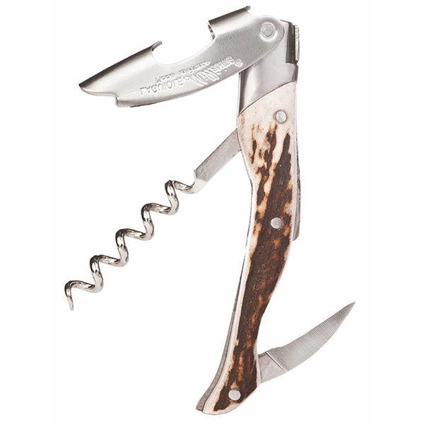 Corkscrew that features a genuine stag horn handle.... from ASI 55450 Franmara Inc