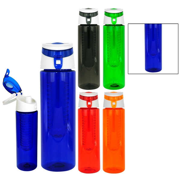 Trendy 24 oz. Colorful Bottle With Infuser... from ASI 30208 A P Specialties / AP Specialties