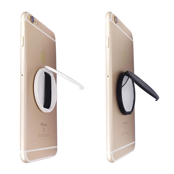 1.97" x 0.7" round mirroe phone stand made of ABS plastic... from ASI 37218 Athena Promo (tm)