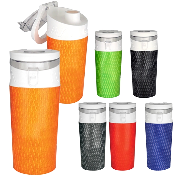 FULL COLOR WAVE TRENDY BOTTLE... from ASI 30208 A P Specialties / AP Specialties