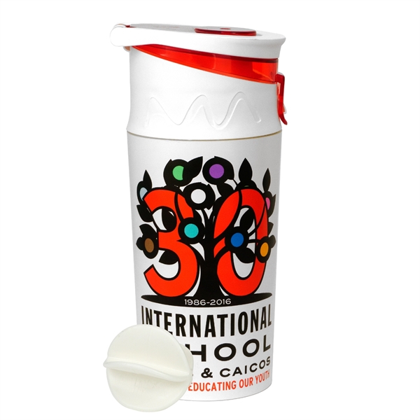 FULL COLOR TRENDY SHAKER BOTTLE... from ASI 30208 A P Specialties / AP Specialties