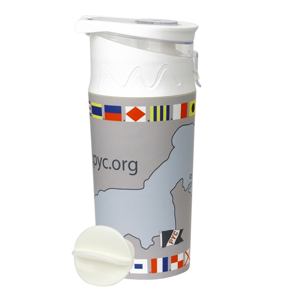 FULL COLOR TRENDY SHAKER BOTTLE... from ASI 30208 A P Specialties / AP Specialties