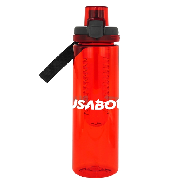 Locking Lid 24 oz. Colorful Bottle With Infuser... from ASI 30208 A P Specialties / AP Specialties