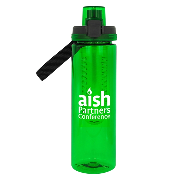 Locking Lid 24 oz. Colorful Bottle With Infuser... from ASI 30208 A P Specialties / AP Specialties