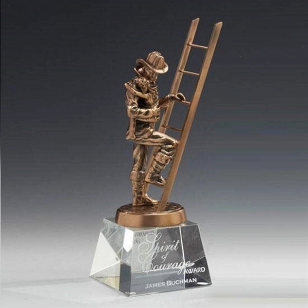Fireman achievement trophy for those who risk their lives to keep... from ASI 84592 St Regis Group / R S Owens & Co Inc