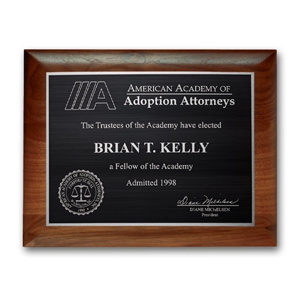 The Etched & Antiqued process creates a soft dark-aged background with... from ASI 84592 St Regis Group / R S Owens & Co Inc