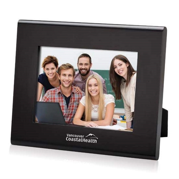 Satin ebony frame with rounded edges.... from ASI 84592 St Regis Group