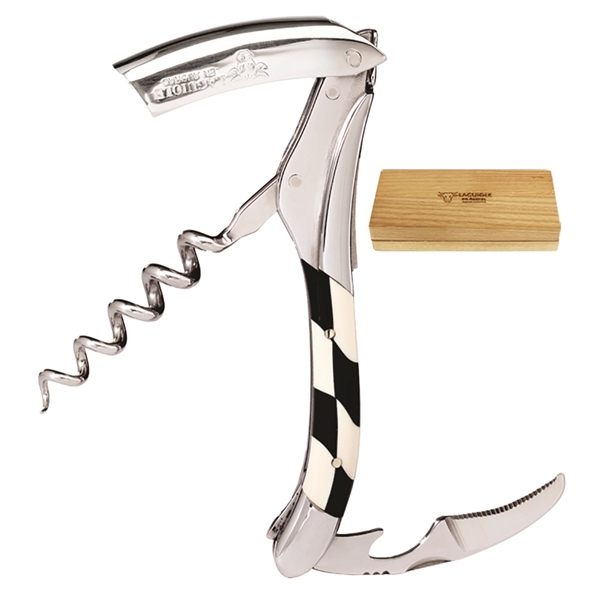 Corkscrew that features a handle made of ebony wood and mammoth... from ASI 55450 Franmara Inc