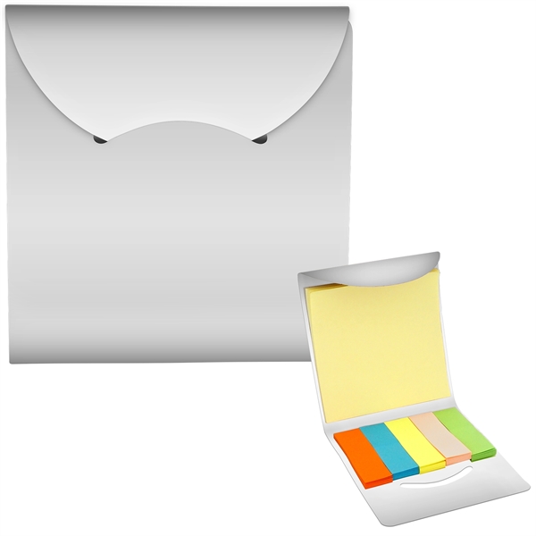 COLORFUL STICKY NOTE FOLIO... from ASI 30208 A P Specialties / AP Specialties