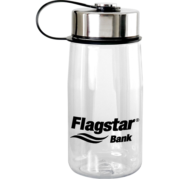 Metal Lanyard Lid 18 oz. Recycled Bottle... from ASI 30208 A P Specialties / AP Specialties