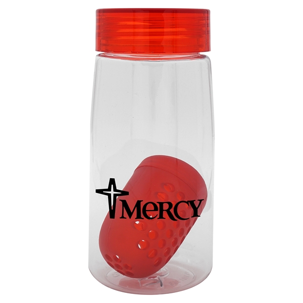 Clear View 18 oz. Recycled Bottle with Floating Infuser... from ASI 30208 A P Specialties / AP Specialties