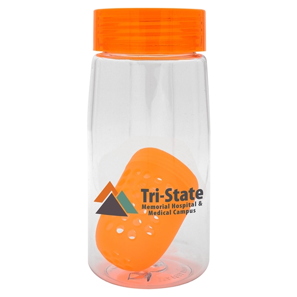 Clear View 18 oz. Recycled Bottle with Floating Infuser... from ASI 30208 A P Specialties / AP Specialties