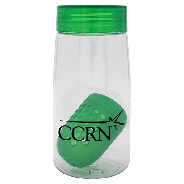 Clear View 18 oz. Recycled Bottle with Floating Infuser... from ASI 30208 A P Specialties / AP Specialties