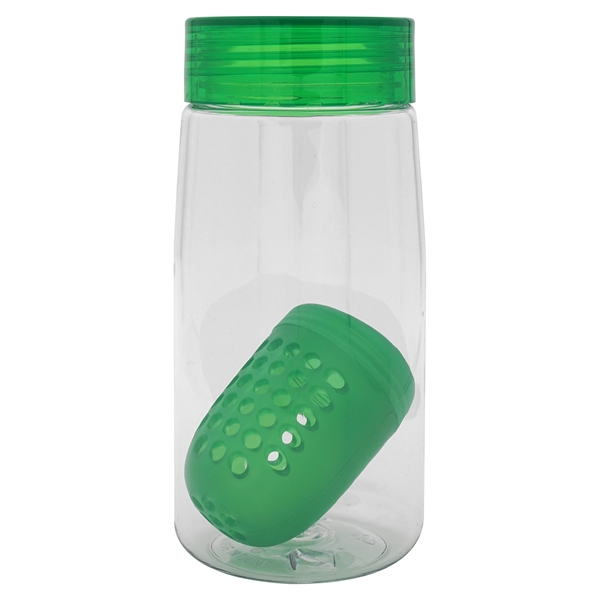 Clear View 18 oz. Recycled Bottle with Floating Infuser... from ASI 30208 A P Specialties / AP Specialties