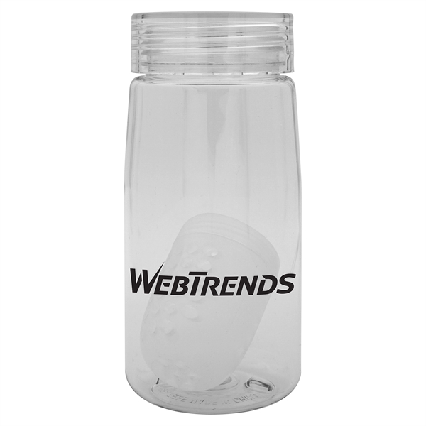 Clear View 18 oz. Recycled Bottle with Floating Infuser... from ASI 30208 A P Specialties / AP Specialties