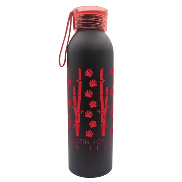 20oz, Aluminum bottle with a silicone carry loop make this the... from ASI 52475 Xpres LLC