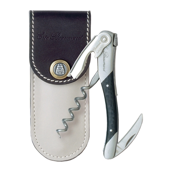 4 1/2" waiter's corkscrew with carbon fiber handle and matte finish... from ASI 55450 Franmara Inc