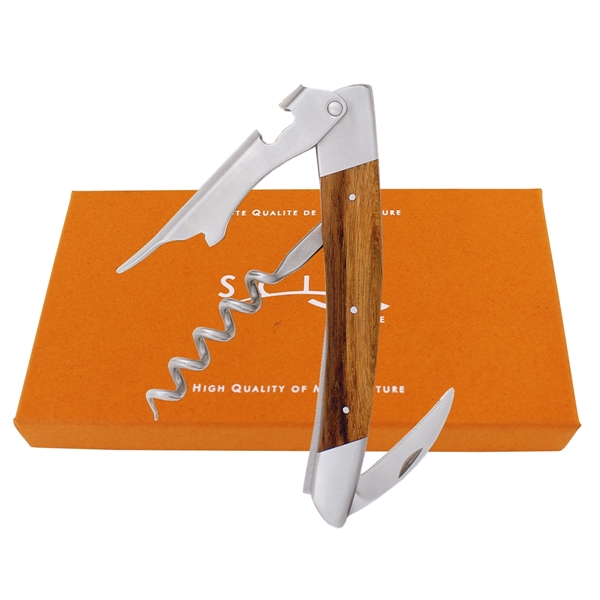 Luxury waiter's corkscrew made of stainless steel with a satin finish.... from ASI 55450 Franmara Inc