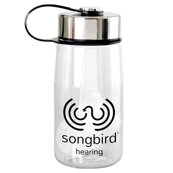 Metal Lanyard Lid 18 oz. Recycled Bottle with Floating Infus... from ASI 30208 A P Specialties / AP Specialties