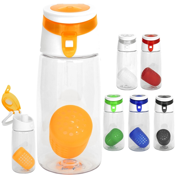 Trendy 18 oz. Recycled Bottle with Floating Infuser... from ASI 30208 A P Specialties / AP Specialties