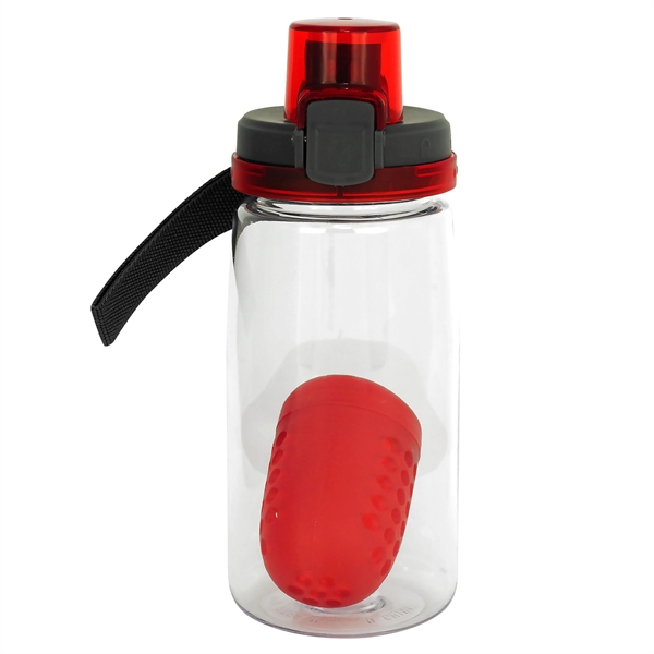Locking Lid 18 oz. Recycled Bottle with Floating Infuser... from ASI 30208 A P Specialties / AP Specialties
