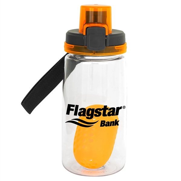 Locking Lid 18 oz. Recycled Bottle with Floating Infuser... from ASI 30208 A P Specialties / AP Specialties