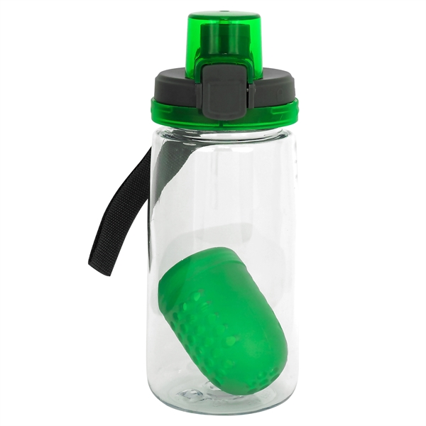 Locking Lid 18 oz. Recycled Bottle with Floating Infuser... from ASI 30208 A P Specialties / AP Specialties