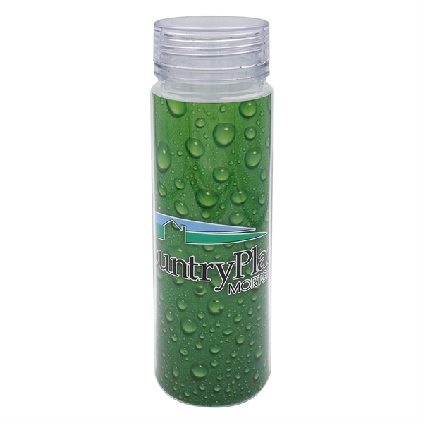 Clear View 18 oz. Full Color Insert Bottle... from ASI 30208 A P Specialties / AP Specialties