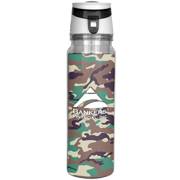 Trendy 18 oz. Camo Insert Bottle... from ASI 30208 A P Specialties / AP Specialties