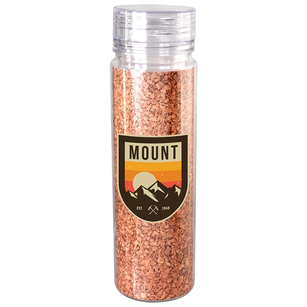 Clear View 18 oz. Full Color Cork Bottle... from ASI 30208 A P Specialties / AP Specialties