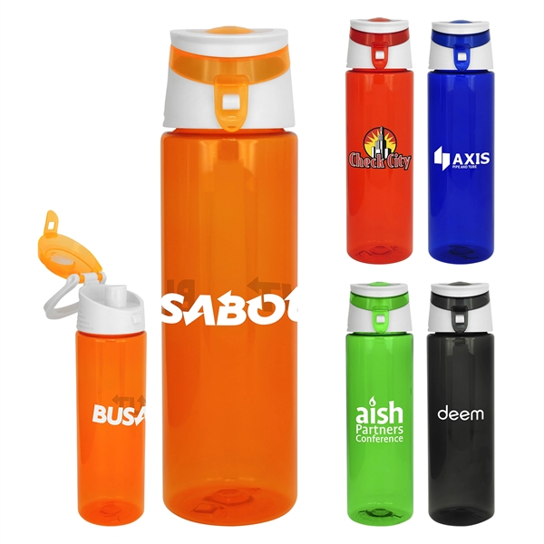 TRENDY 24 OZ. COLORFUL BOTTLE... from ASI 30208 A P Specialties / AP Specialties