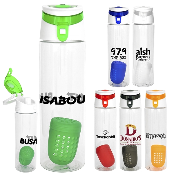 Trendy 24 oz. Recycled Bottle With Floating Infuser... from ASI 30208 A P Specialties / AP Specialties