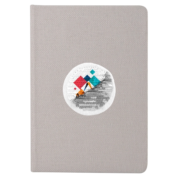 VIBRANT SEQUIN NOTEBOOK... from ASI 30208 A P Specialties / AP Specialties