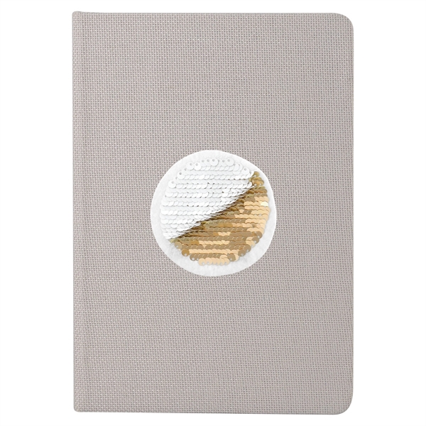 VIBRANT SEQUIN NOTEBOOK... from ASI 30208 A P Specialties / AP Specialties