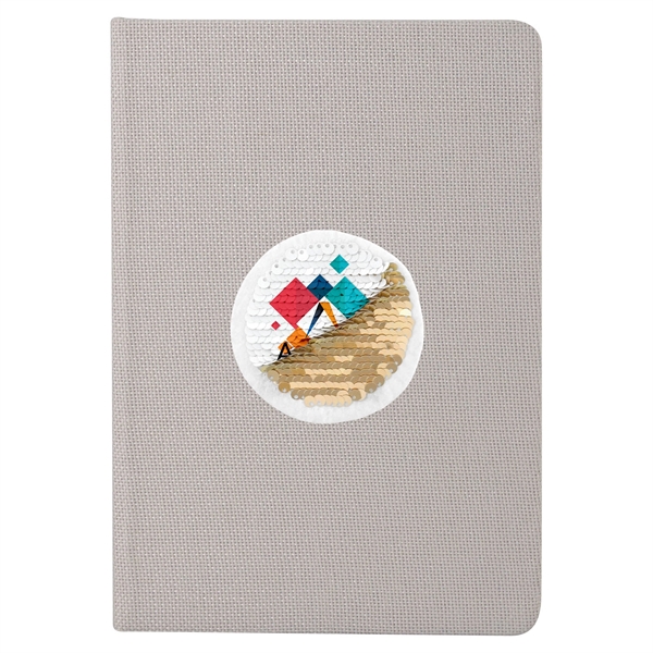 VIBRANT SEQUIN NOTEBOOK... from ASI 30208 A P Specialties / AP Specialties