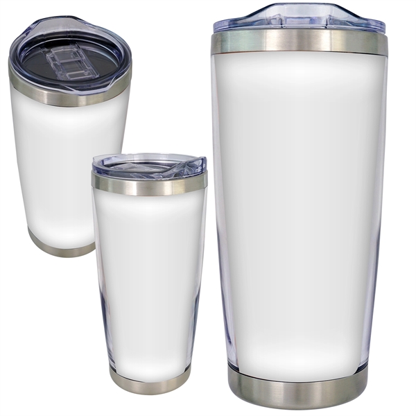 20 oz. Full Color Double Wall Tumbler... from ASI 30208 A P Specialties / AP Specialties