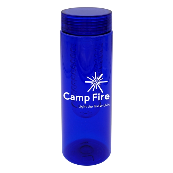 CLEAR VIEW 24 OZ. COLORFUL BOTTLE WITH INFUSER... from ASI 30208 A P Specialties / AP Specialties