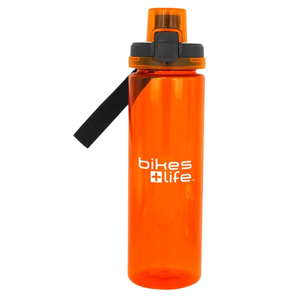 LOCKING LID 24 OZ. COLORFUL BOTTLE... from ASI 30208 A P Specialties / AP Specialties