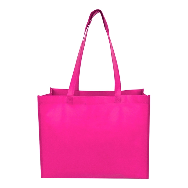 Medium Laminated Matte Shopping Tote Bag... from ASI 31517 Admart Products / Admart Line