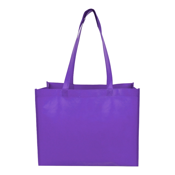 Medium Laminated Matte Shopping Tote Bag... from ASI 31517 Admart Products / Admart Line