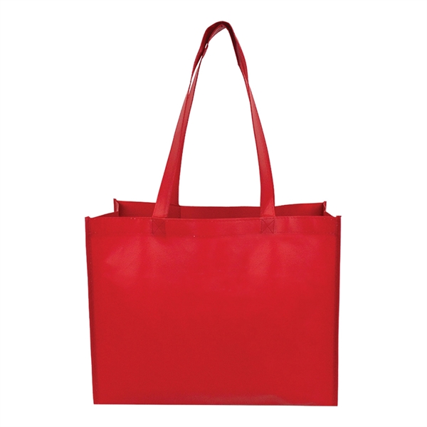 Medium Laminated Matte Shopping Tote Bag... from ASI 31517 Admart Products / Admart Line