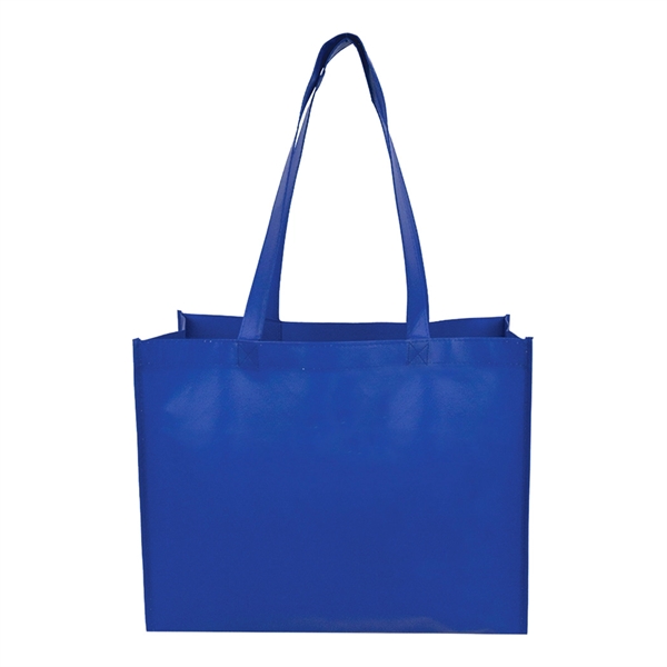 Medium Laminated Matte Shopping Tote Bag... from ASI 31517 Admart Products / Admart Line